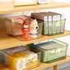 Acrylic Makeup Storage Bin Jewelry Organizer Multipurpose for Sundries Snack Acrylic Makeup Storage Bin Built In Handles