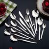 Mirror Polished 304 Stainless Steel Cutlery Set: Knife, Fork, Spoon – Ideal for Hotels and Western Restaurants
