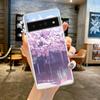 Cherry Blossoms Japanese Traint Moun Fuji For Google Pixel 8 7 6 Pro Phone Case Soft For Pixel 6A 5 4 5A 4A 3A XL 5G Clear Cover