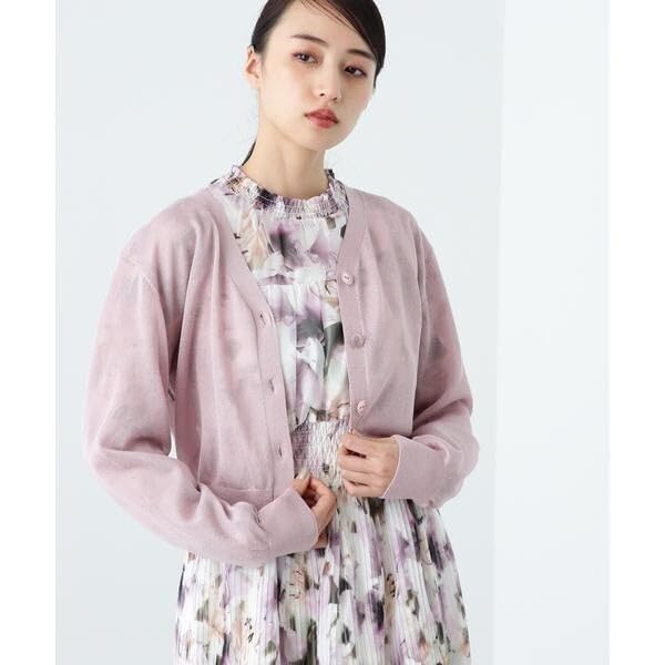 JILL by JILL STUART Sweater Arrives Late March Early Sheer Cardigan In Citrus [Pre-order - April]