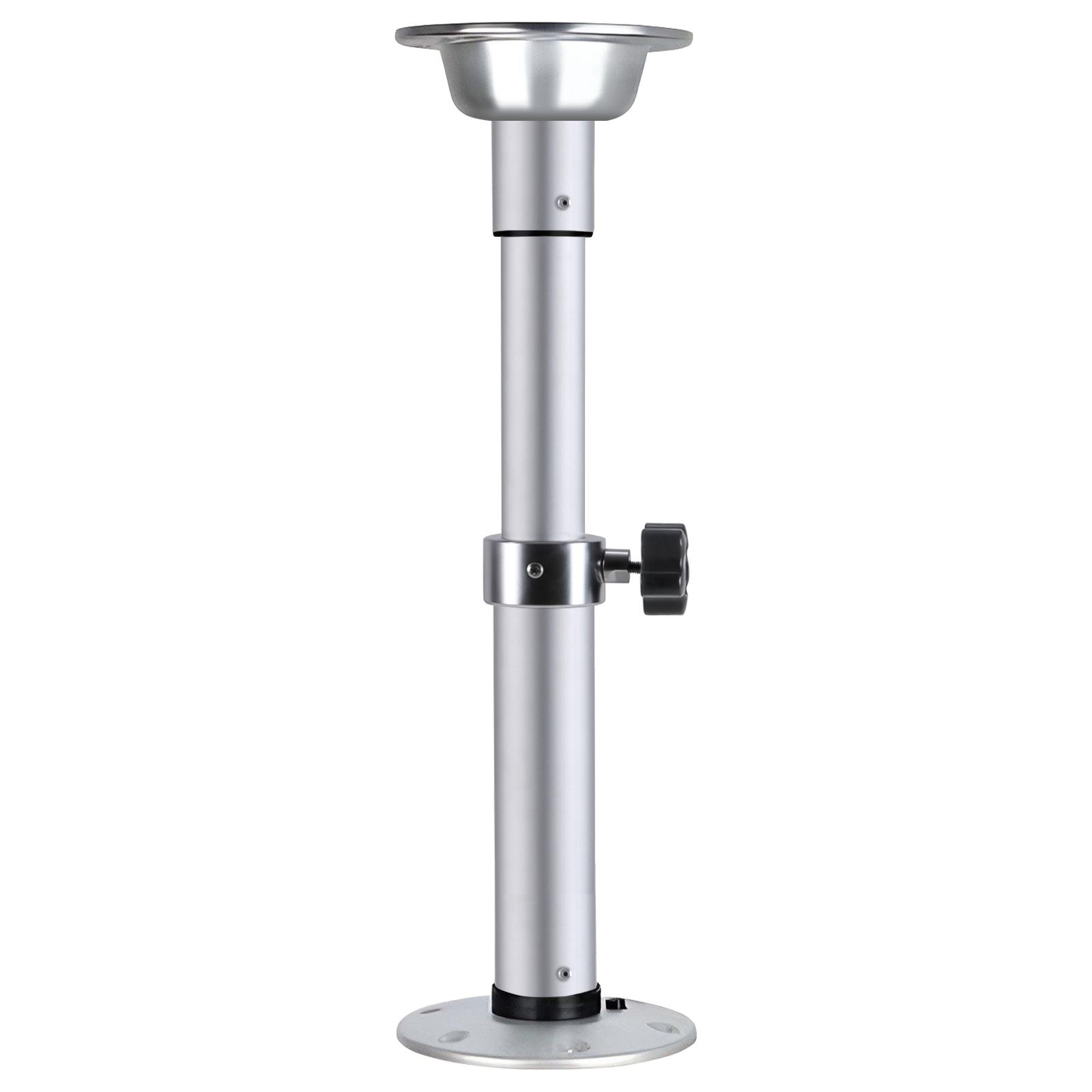 

Detachable Aluminum Alloy Stand Base 3 Levels Telescoping Mounting Frame One-Leg Lifting System for Boat Yacht Motorhome Caravan серебряный