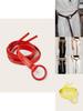 Fashion Solid Color Round Buckle Decoration Women Casual Belt For Daily Wear