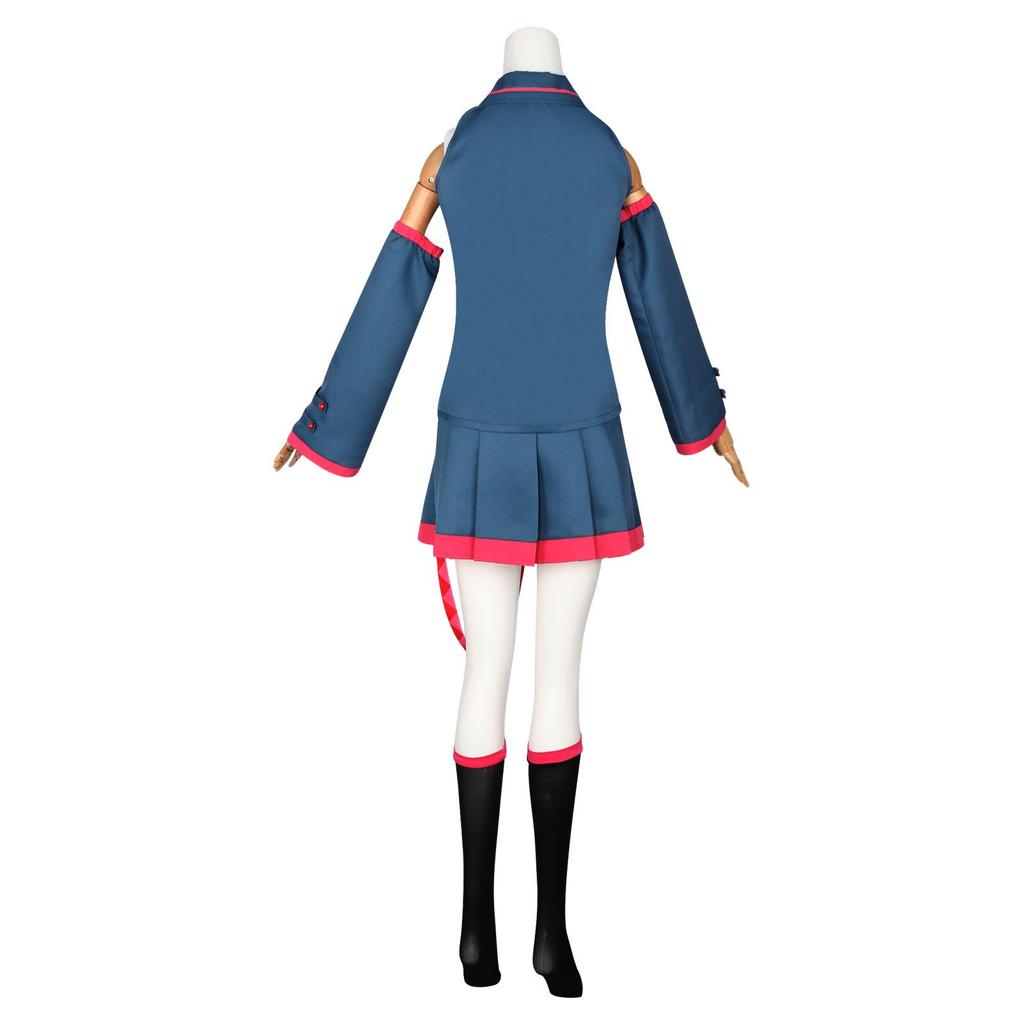First Cause Blue Uniform Cosplay Set for Women - Heavy Tone Anime Game Costume