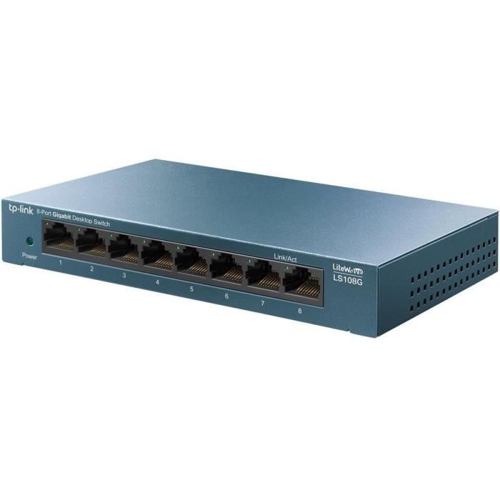 TP-Link LS108G Switch Ethernet 8 Ports 10/100/1000 Mbps