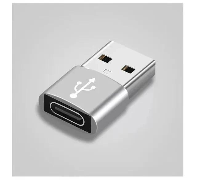 2PCS USB 2.0 To Type C OTG Adapter USB USB-C Male To USB Type-c Female Converter For Macbook Samsung S20 USBC OTG Connector