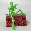 3D Printed Skeleton Action Figure Plastic Articulated Skeleton Toy