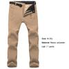 Herren Hose Stretch Wasserdicht Freizeit Winddicht Fleece Dicke Cargohose zum Klettern