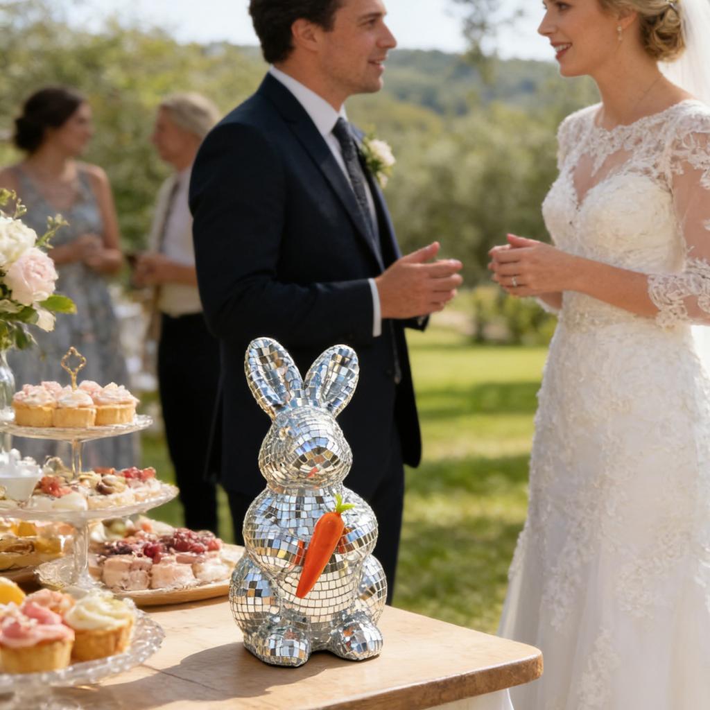 --Easter Disco- Decorative Figurine Party Supplies Home Decoration