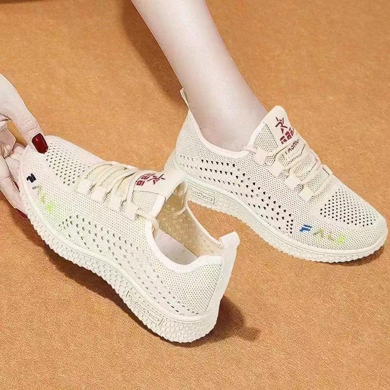 

Shoes women s spring single shoes soft-soled breathable shoes casual sports shoes women 40