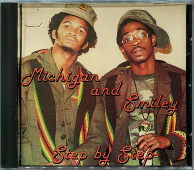 CD MICHIGAN SMILEY Step By Step JJCD0081 Hit Bound UK Reggae Ska Dub Begagnad