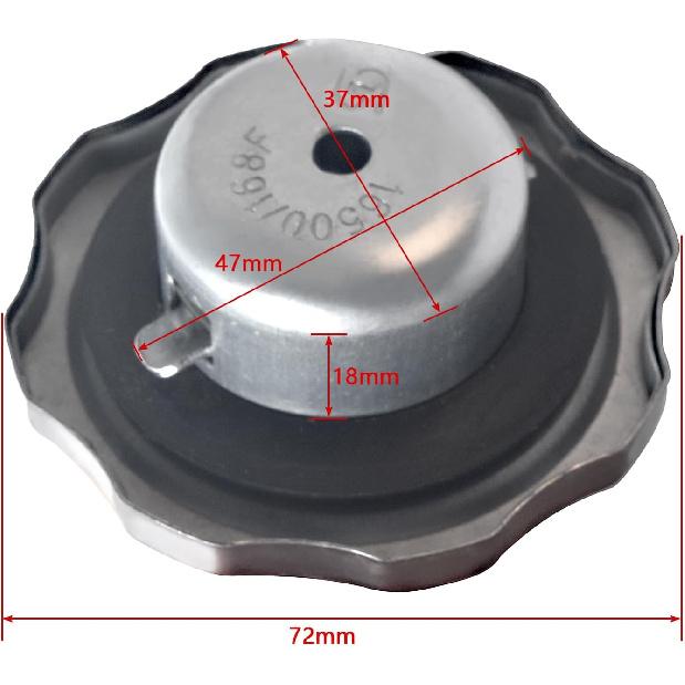 Gas Fuel Tank Cap For Coleman CT200U BT200X CT200U-EX For Baja MB165 MB200 Doodlebug Mini Bike For Honda 4HP-13HP Engine GX160 GX200 37Mm 168F Mini