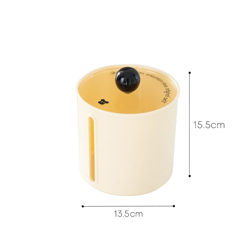 Cream Bedroom Tissue Box Decorative Living Room Bathroom Napkin Tissue Case Toilet Paper Holder Plastic Kitchen Papaer Dispenser