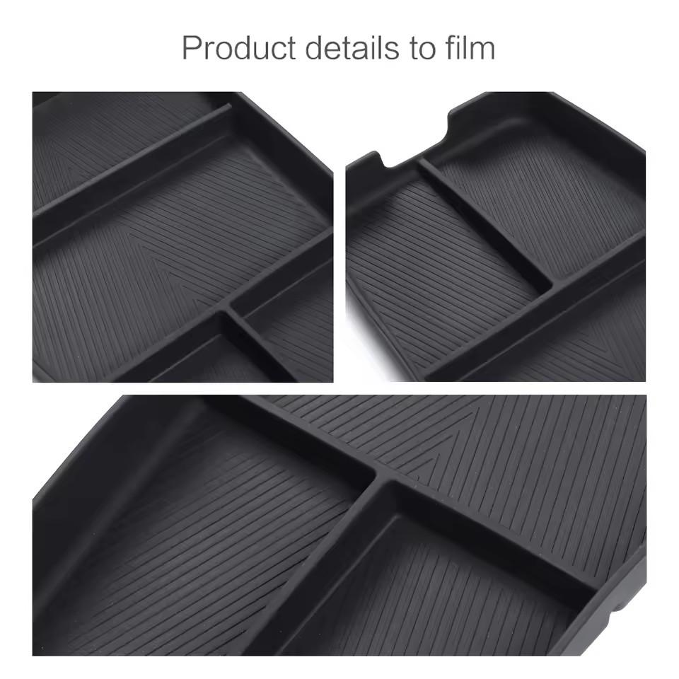 For Xpeng G9 2025 2025 Center Console Storage Box Car Central Lower Layer Tray  Organizer Car Interior Accessories