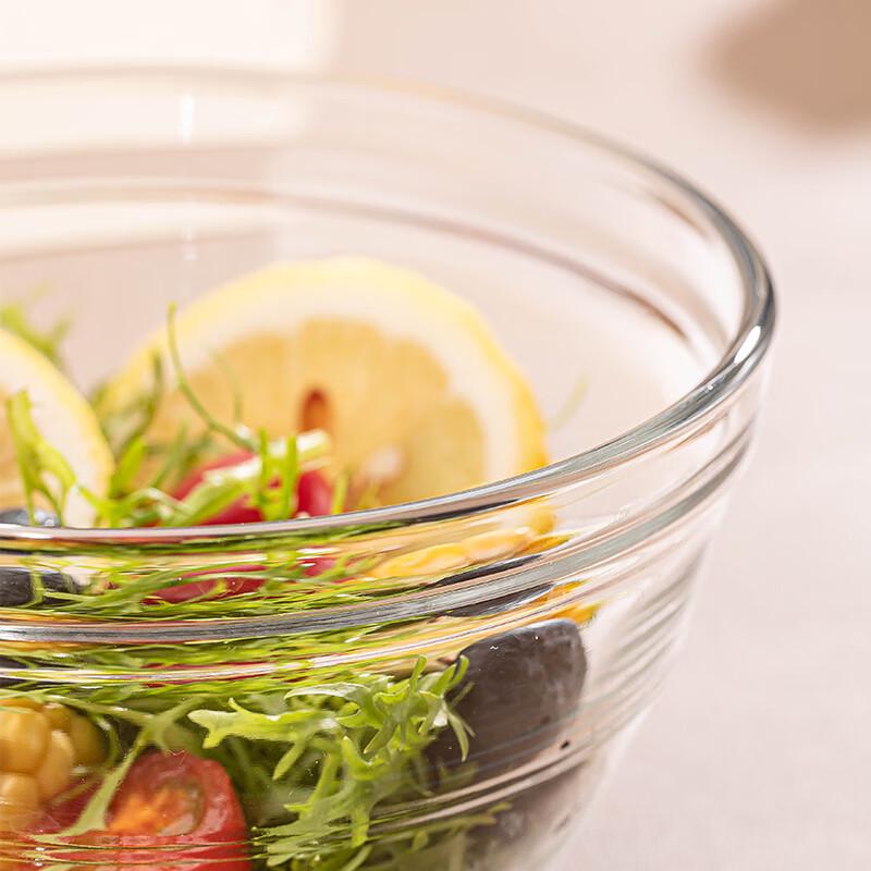 Leweishi Ledo Glas Salatschüssel Set