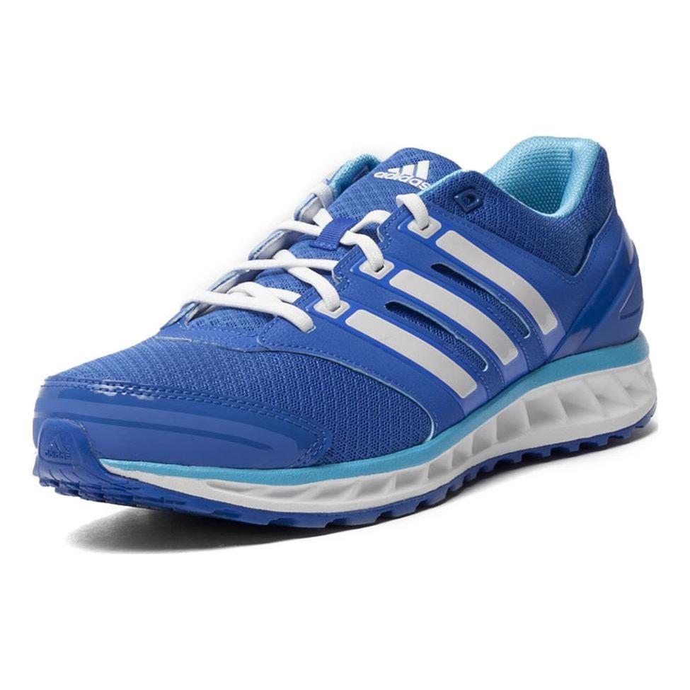 Adidas Falcon Elite 3 PE Comfortable Durable Breathable Low-Top Running Shoes Men Sneakers Blue White AF6038