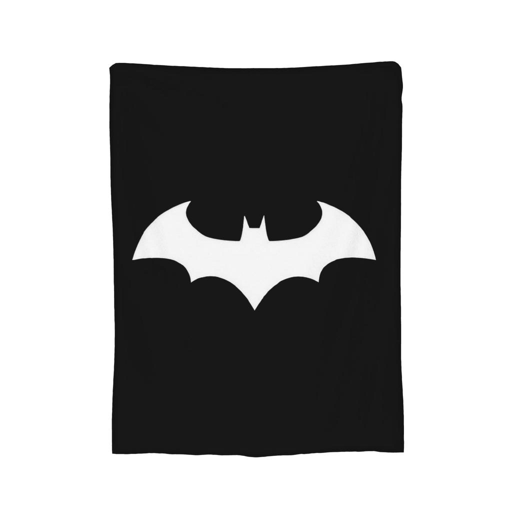 Batmans Symbol Blankets Flannel Funny Breathable Throw Blanket for Bedspread Autumn/Winter,