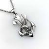 Necklace Punk Gothic Eagle Anchor Necklace Pendant