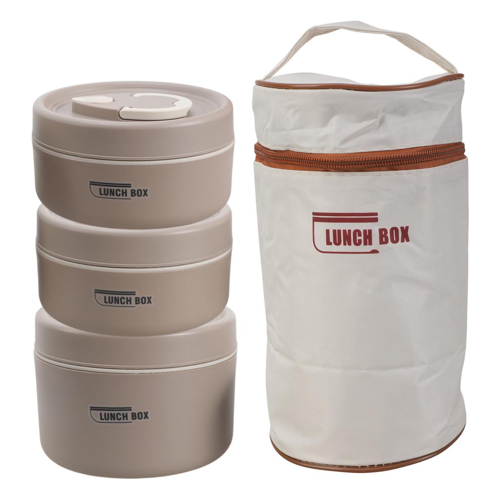 Leakproof Hot Food Bento Lunch Box Leakproof Stainless Steel Bento Lunch Set Insulated Container with Bag for Adult