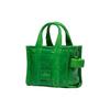 New MARC JACOBS Lambskin Tote Bag, Shopping Bag, Shoulder Bag, Crossbody Bag, Handbag Mini Women's Green H064L03FA22-360