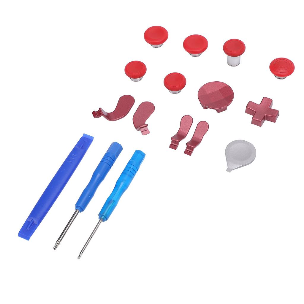 Metall Daumensticks Paddles D-Pads Reparaturset Gamecontroller Ersatz Austausch Joysticks für Elite
