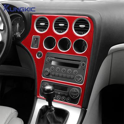 Real Soft Carbon Fiber Sticker For Alfa Romeo 159 2005-2018 2019 2020 2025 2025 2025 LHD RHD Car Center Console Panel Frame Trim