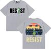 Portland Frog Protest Anti ICE Resist Funny Meme T Shirt Unisex Fashion Trend High Street Tshirts Casual Comfort Cotton Tshirt