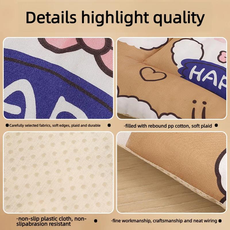 Waterproof Washable Dog Cooling Mat Extra Large Summer Pet Latex Mattress Pad Breathable Bed Protector Diaper For S/M/L Dogs Cat