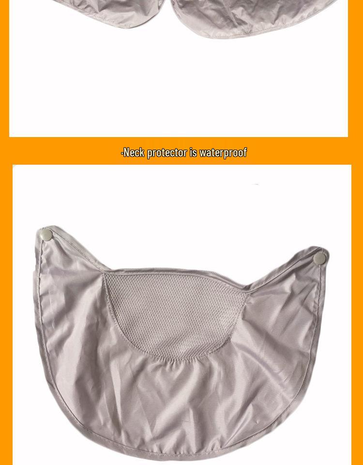 Men's Summer Sun Hat with UV Protection & Face Cover for Outdoor Activities