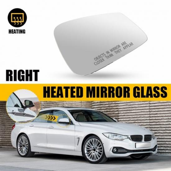 Passenger Right Power Heated Mirror Glass For BMW 320i 328d 328i 428i 440i EOA