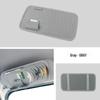 High-End Car Sun Visor CD & Glasses Holder with Ticket and Card Storage