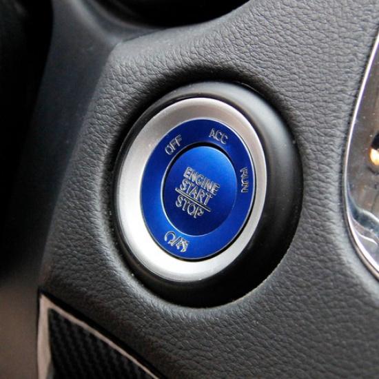 Aluminum Engine Start/Stop Push Button Patch Cover for Dodge Durango Charger