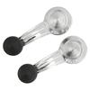 Window Crank Handle Winder, 2 Door Window Crank Handle Metal Chrome Replacement for Cadillac Cimarron Eldorado