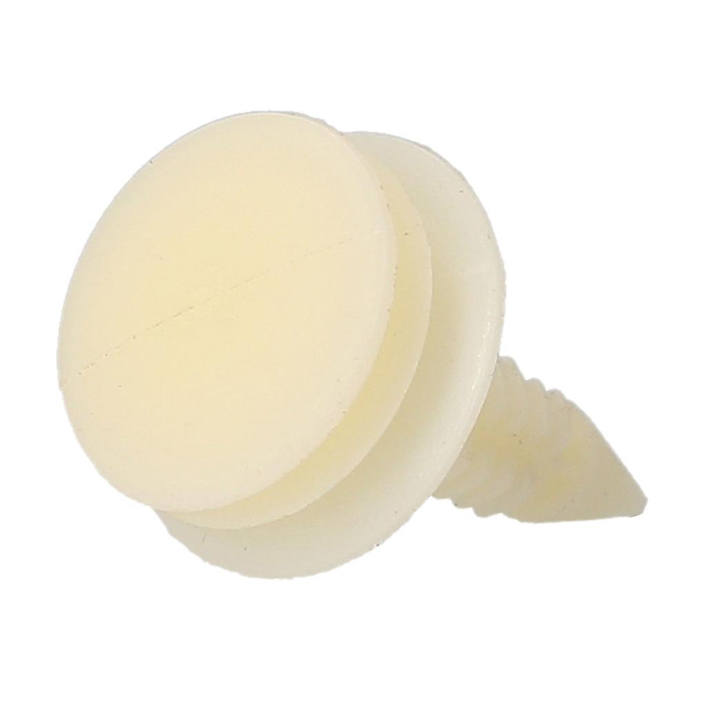 25 Clip Di Fissaggio Per Pannello Porta In Nylon Bianco – Compatibile Con GM 2064891, 9818648, 9883583