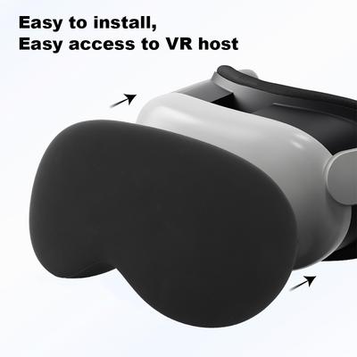 Silicone Screen Protective Cover for Apple Vision Pro VR Helmet Front Glass Cover Soft Sleeve Skin for Vision Pro VR Glasses