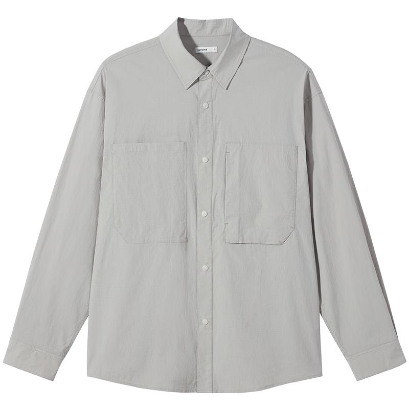 Hotwind Men's 2026 Spring Loose Fit Long-Sleeve Shirt