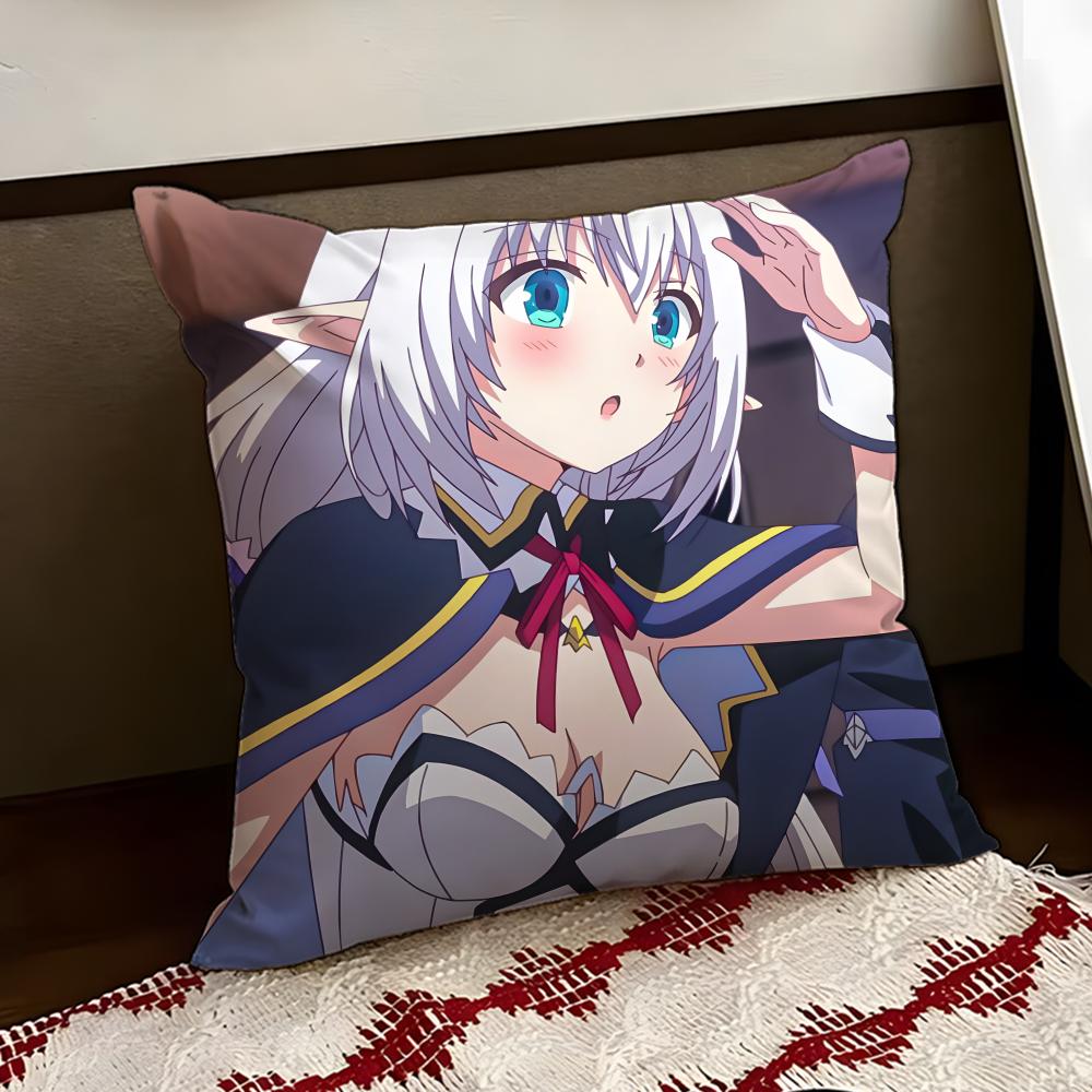 Anime TGDL Cushion Cover Reversible Soft Durable Pillow Cover Home Car MultiScene Use for Daily Comfort
