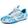 2023 New School Season Children's Football Shoes Rotating Button Boys Short Nails TF Training Football Shoes