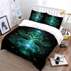 Glowing tree with patterns. Bedding sets Duvet cover sets Duvet covers Pillowcases(1 * Duvet Cover 2 * Pillowcases without duvet insert)
