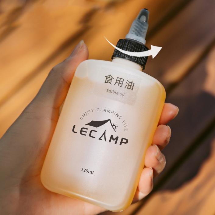 Outdoor Portable Seasoning Bottle Set Camping Picnic Seasoning Dispenser Sealed Oil Bottle Combination Seasoning Storage Bag