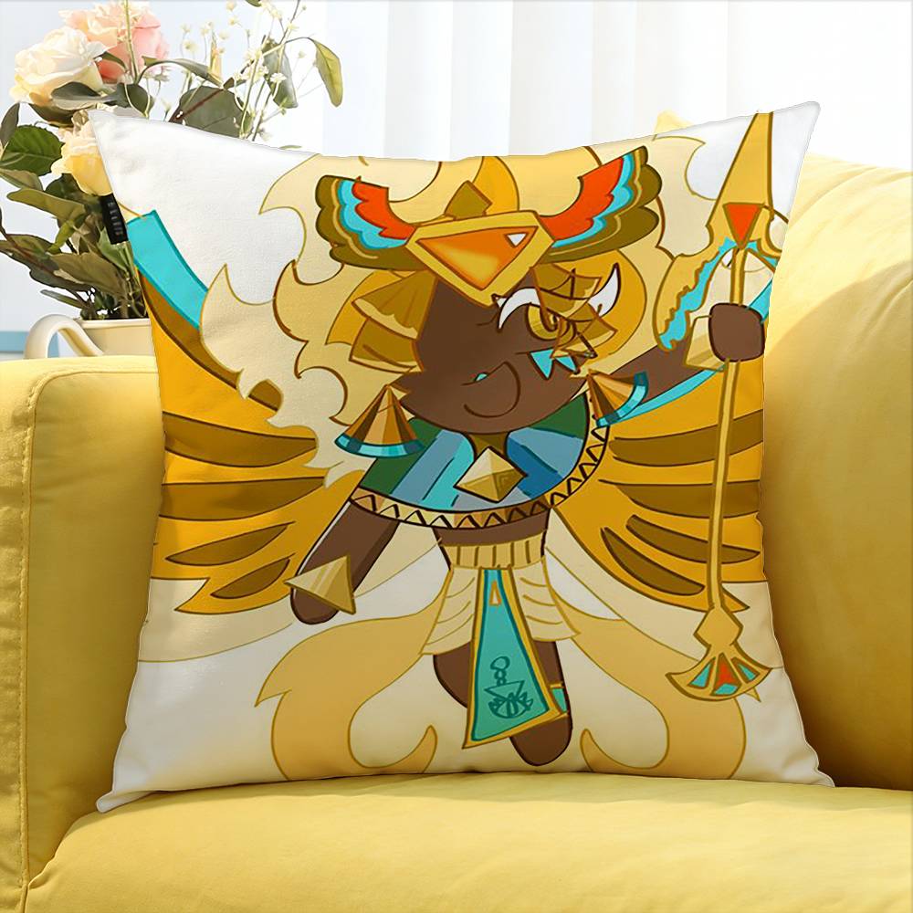 G-Golden Cheese C-Cookie Various Sizes Square Pillow Case For Car Home Bedchamber Decor