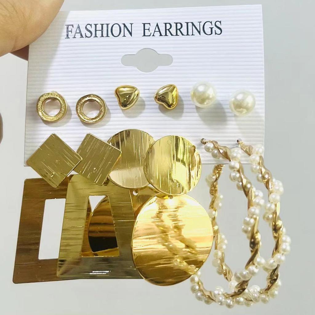 XP17 Perlenohrring-Set - Trendig und modisch