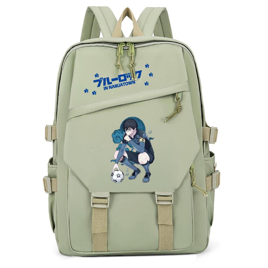 Animation Peripheral Style School Bag Campus Male And Female Students Casual Versatile Composite Cloth Backpack