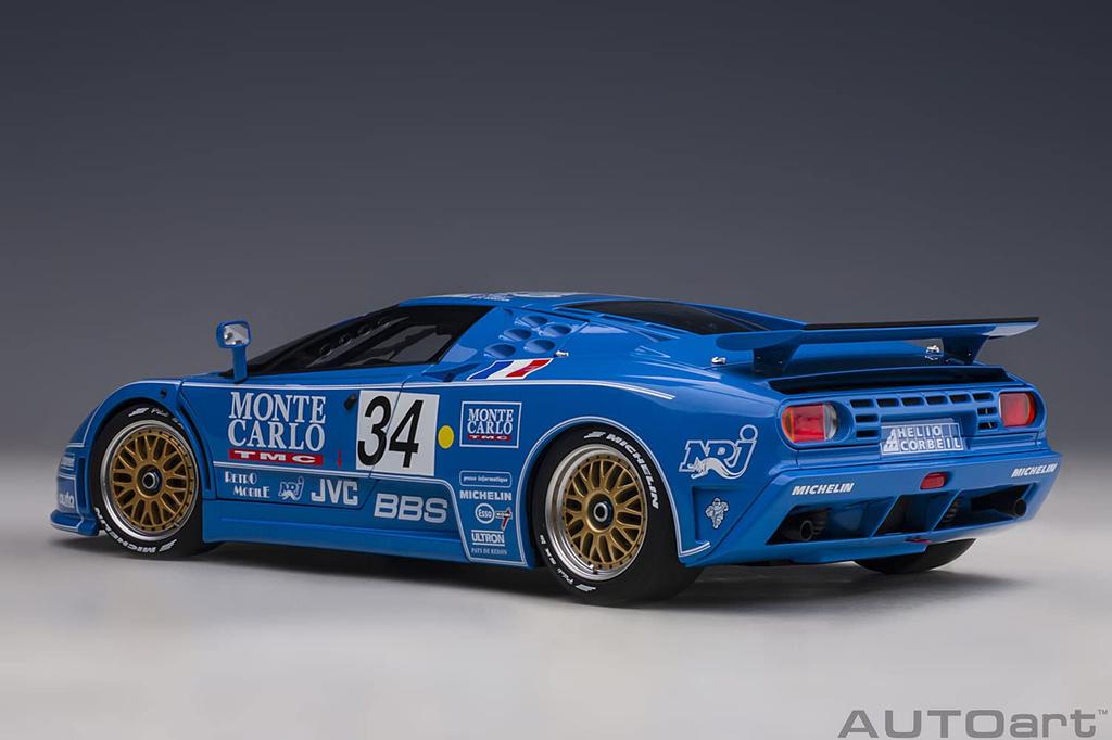 AUTOart Bugatti EB110 SS 1994 Le Mans 24 de ore Produs finalizat 89417 1/18 #34