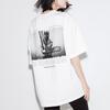 UNIQLO Chainsaw Man Collaboration Series Back Character Graphic Letter Print Short Sleeve T-Shirt Unisex Tops White 467422-00