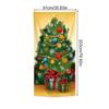 1PC Background Cloth Atmosphere Polyester Party Supplies Christmas Door Hanging Christmas Decorations Blanket