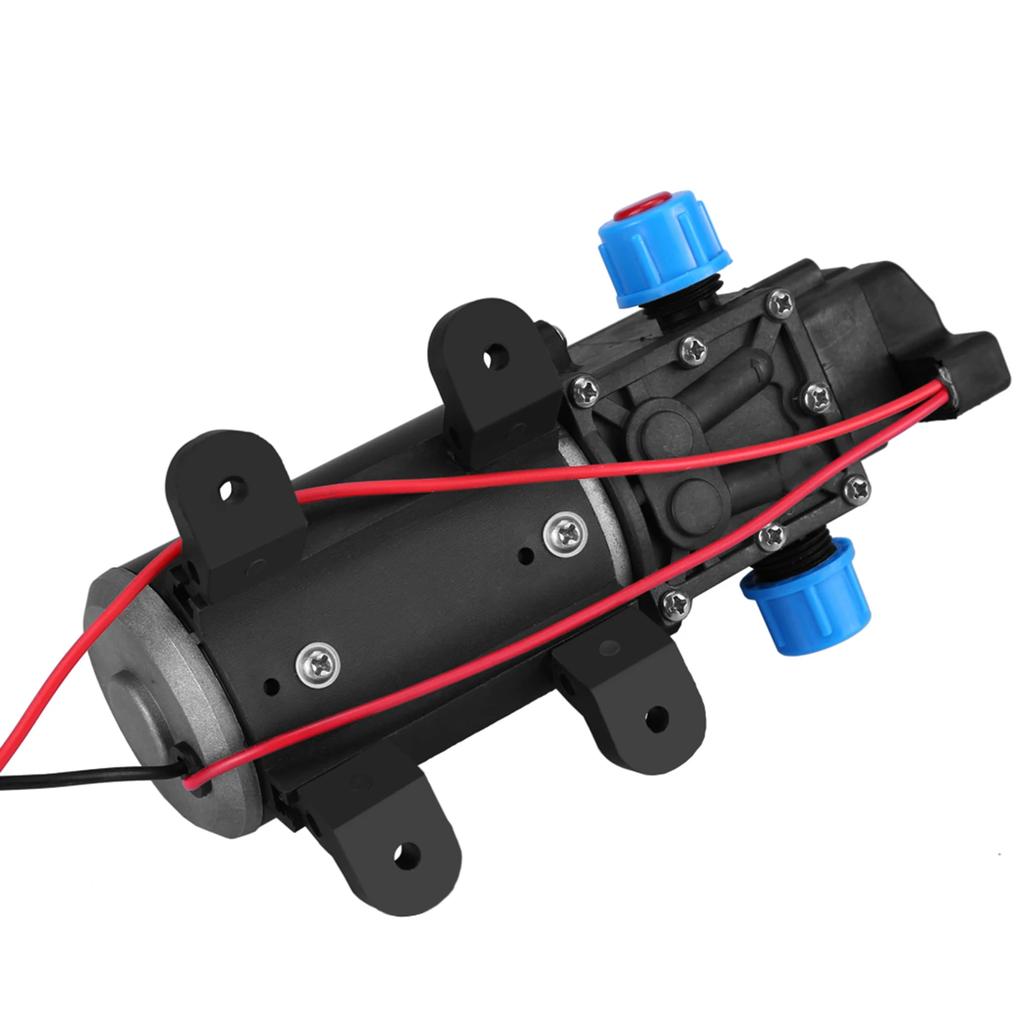 12V DC 100W 8L/Min 160Psi High Pressure Diaphragm Self Priming Water Pump for Wash