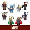 Superhero Building Blocks Figure Abs Plastic Toy 4.5cm Height