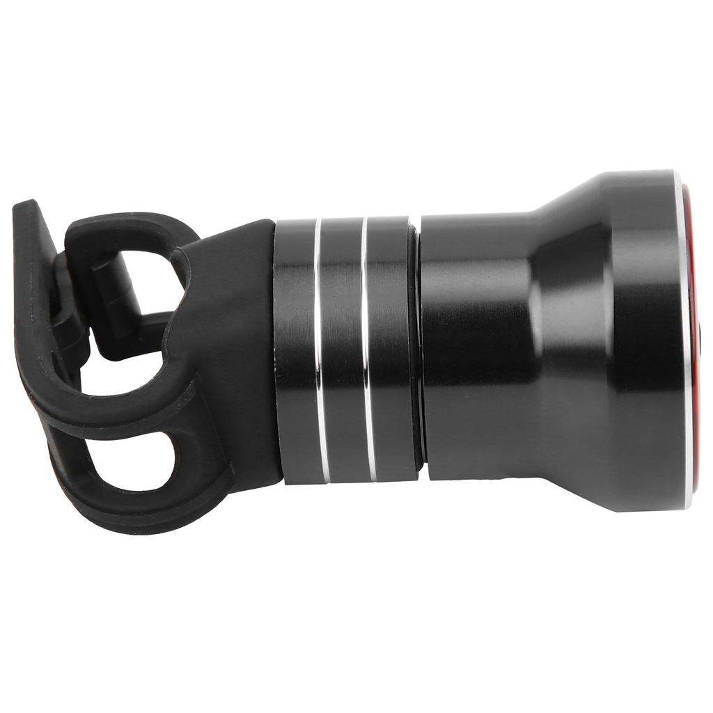 ZTTO Fahrradbremslicht Wasserdichtes LED-Rücklicht USB-wiederaufladbar Radsport-Rücklicht Schwarz
