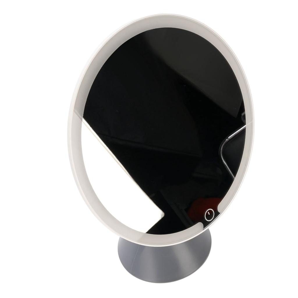 Travel Makeup Mirror with Lights 3 Color Temperatures Stepless Dimming Lighted Cosmetic Makeup Mirro