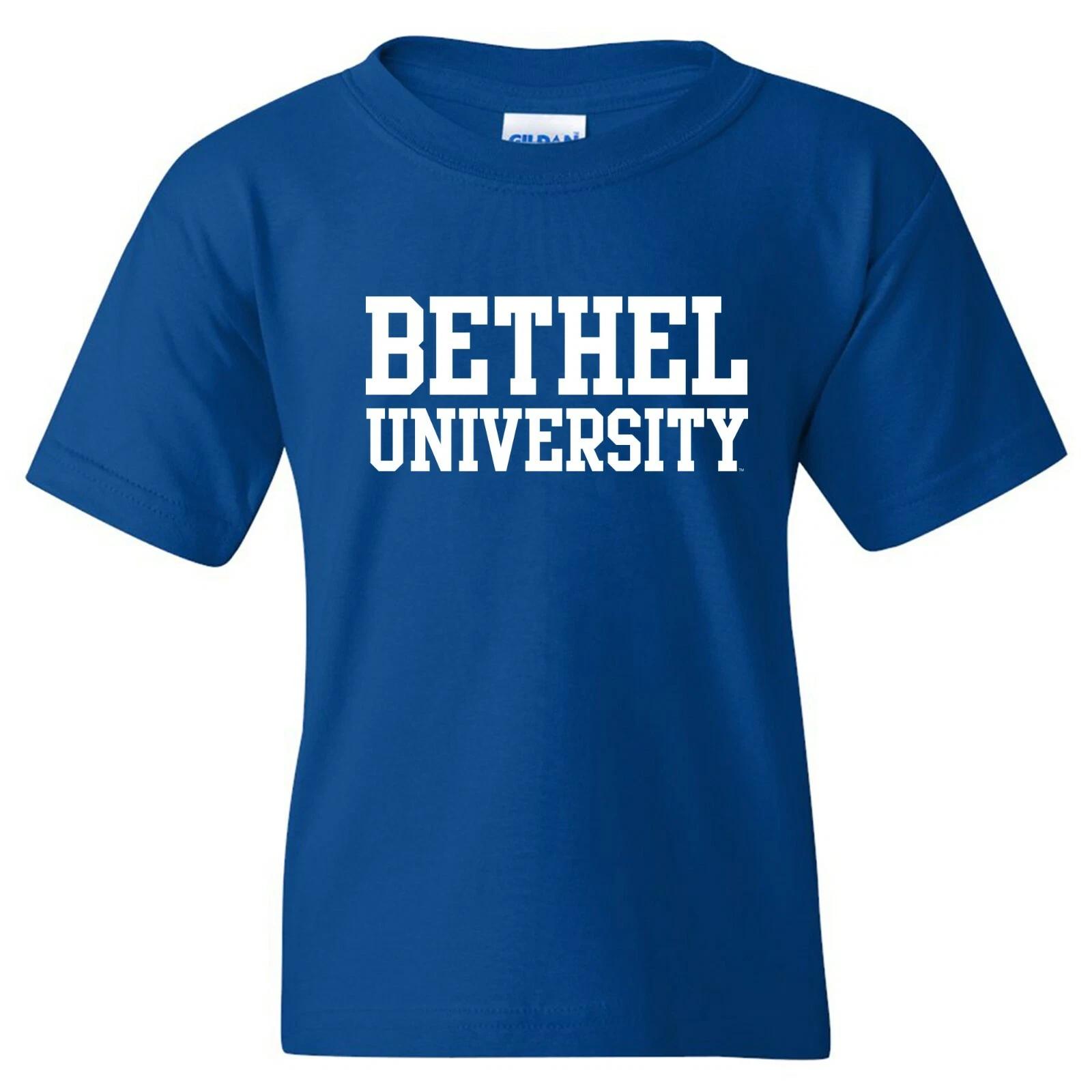 Bethel University Pilots Basic Block Youth T-Shirt - Royal 4XL